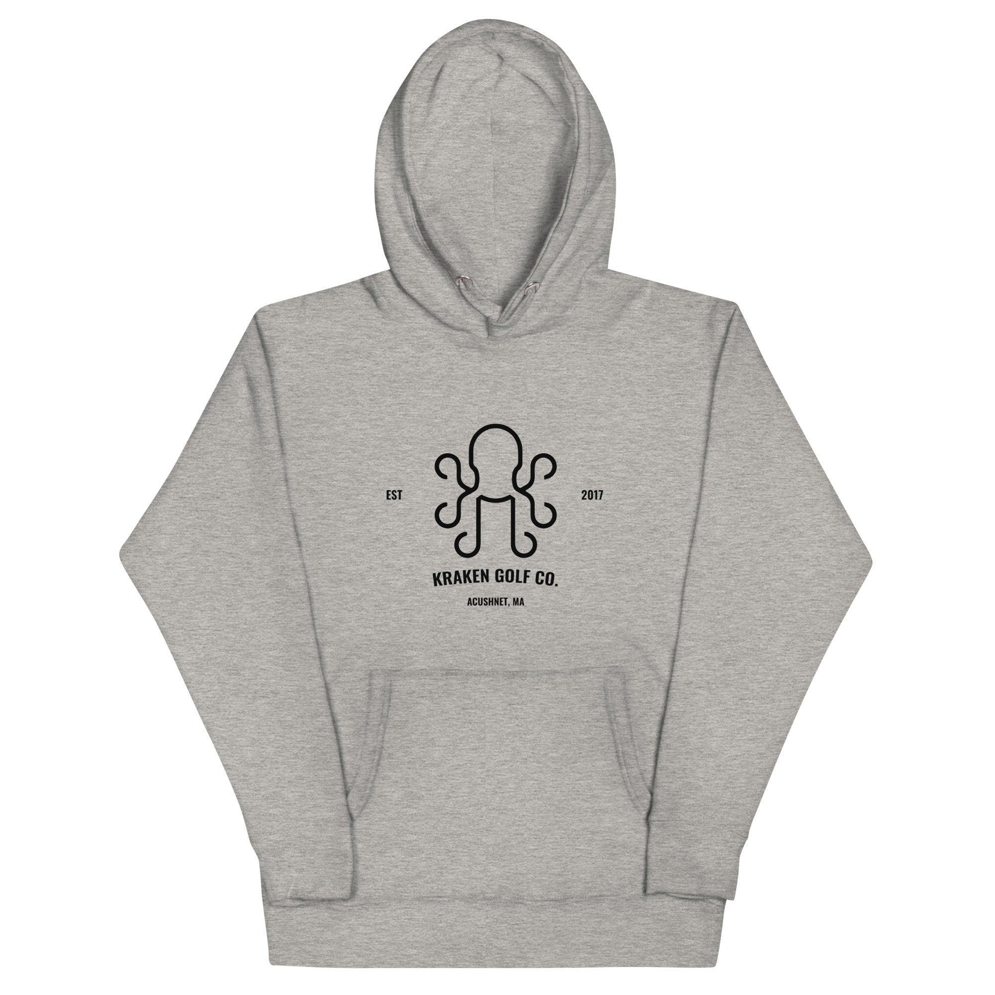 Kraken Golf EST 2017 Hoodie - Carbon Gray