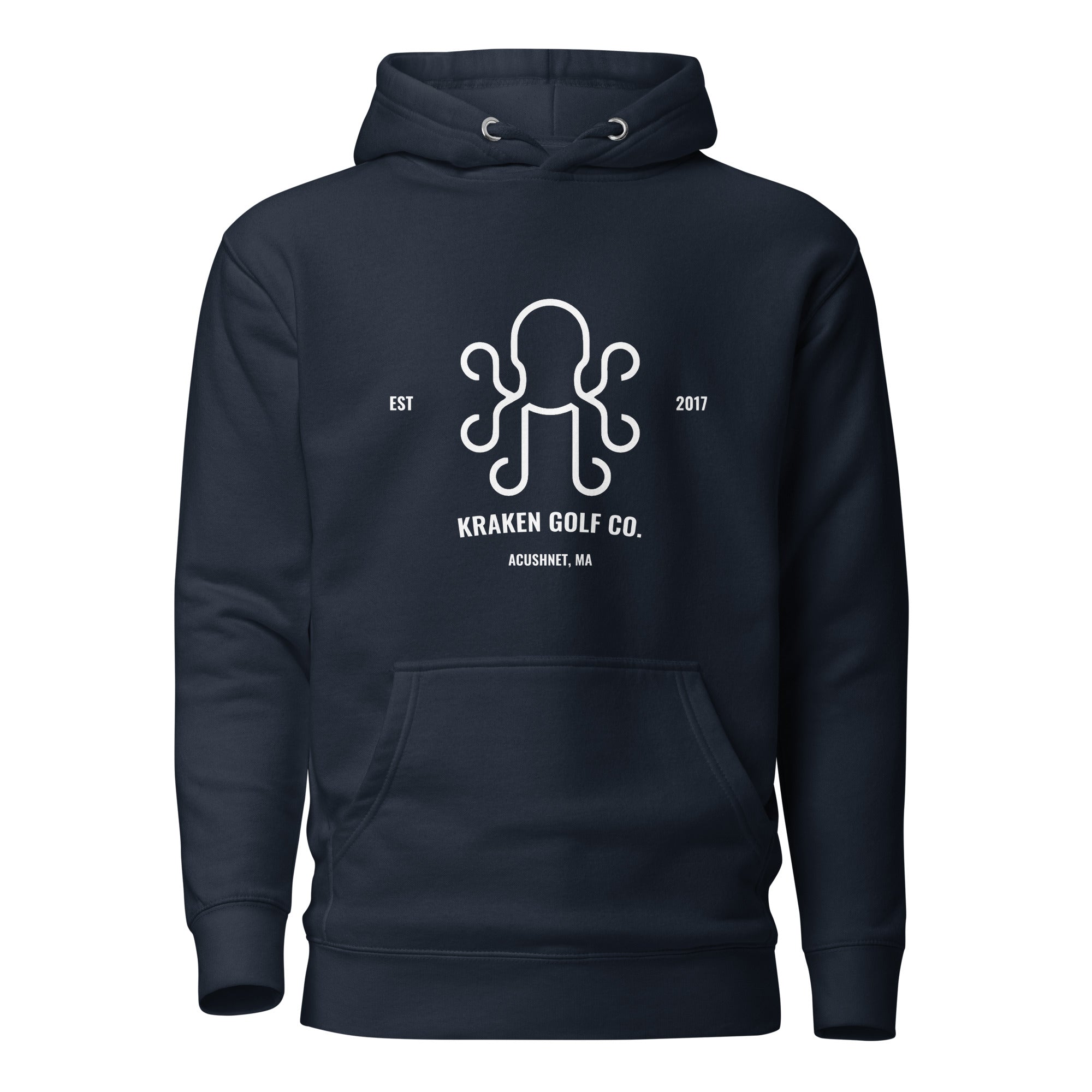 Kraken Golf EST 2017 Hoodie - Navy