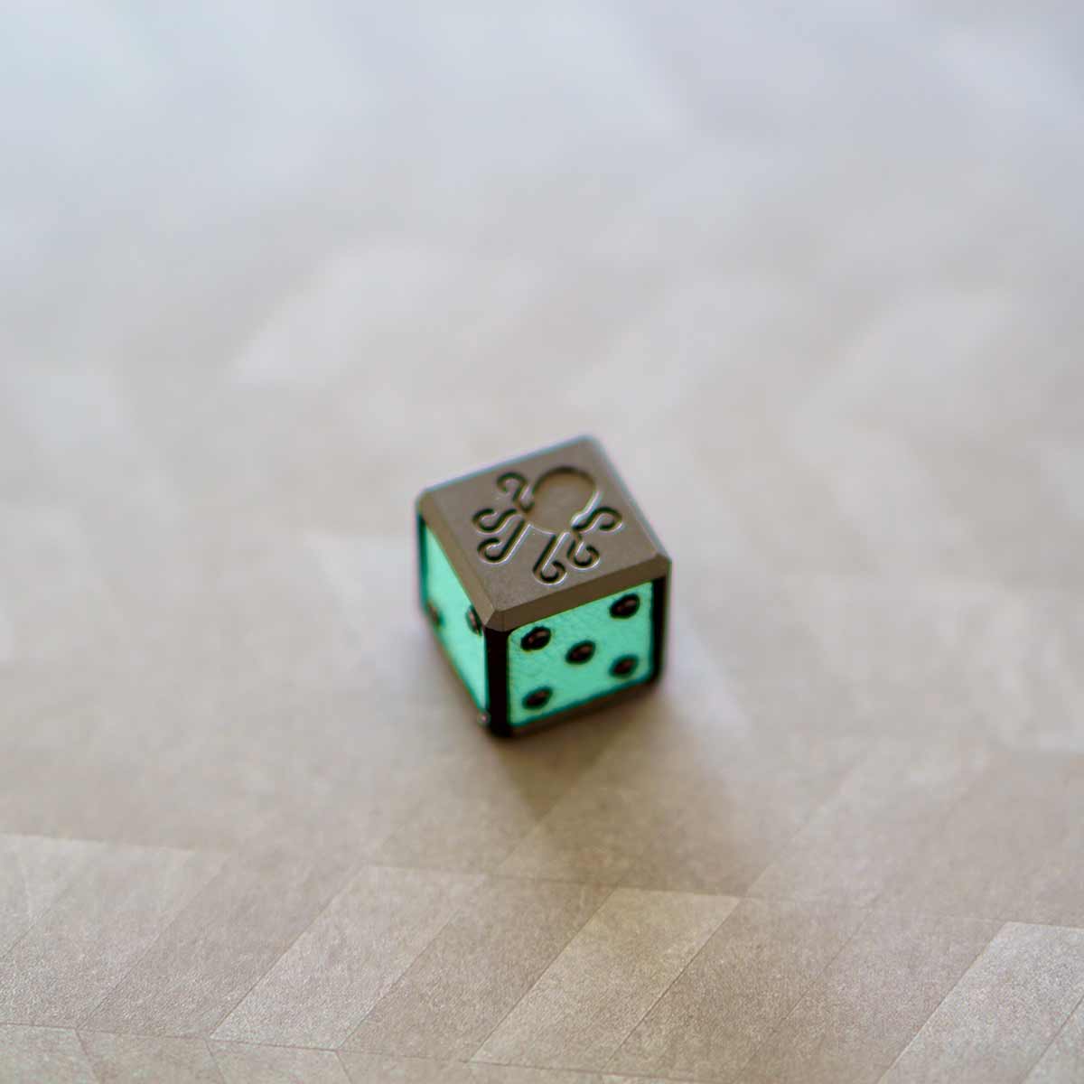 Black Ano Die - Tiffany Blue Leather