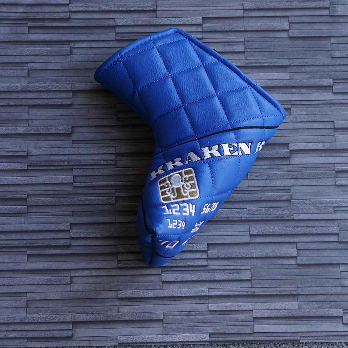 Kraken Blue Visa Card Headcover