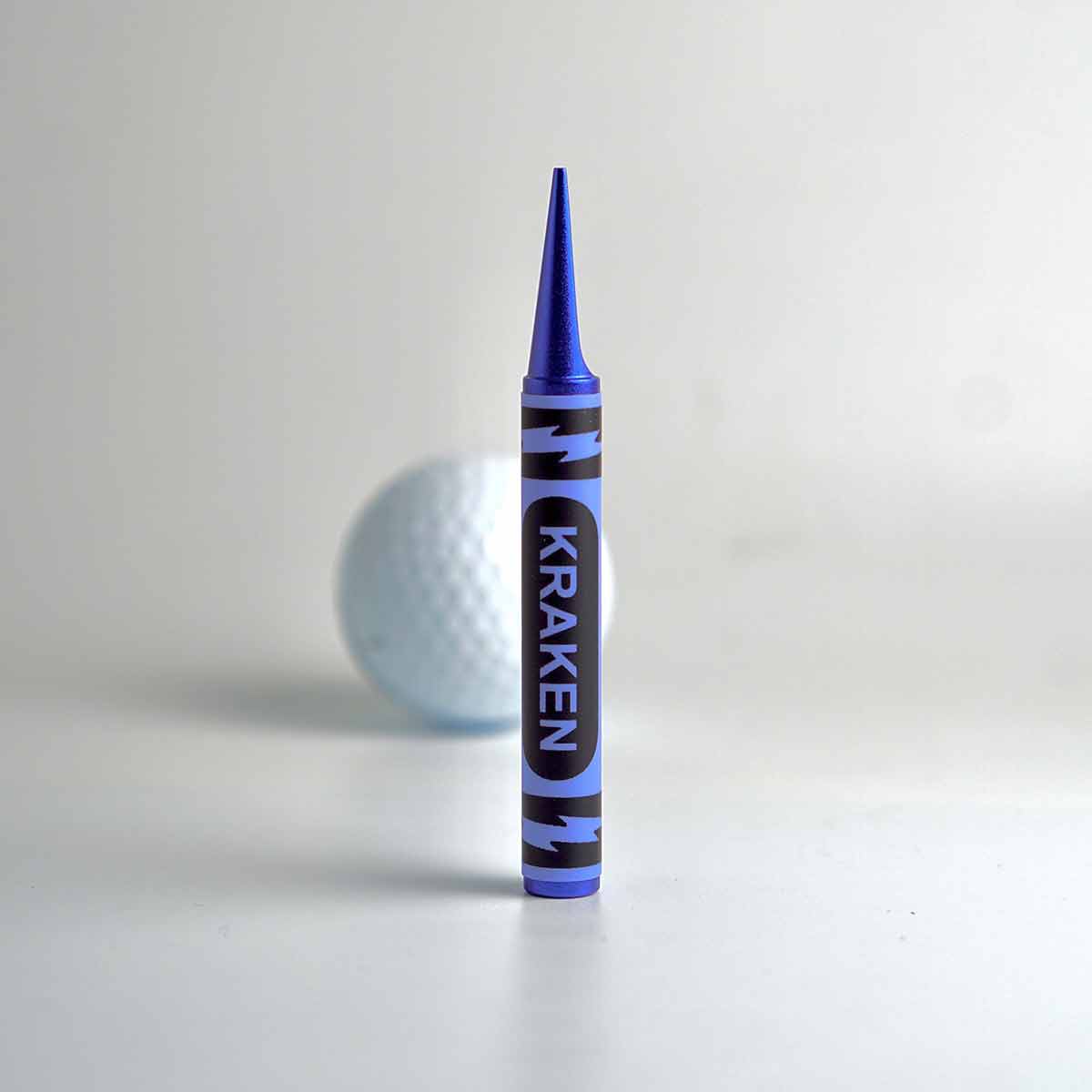 Blue Hazard Crayon Golf Divot Tool