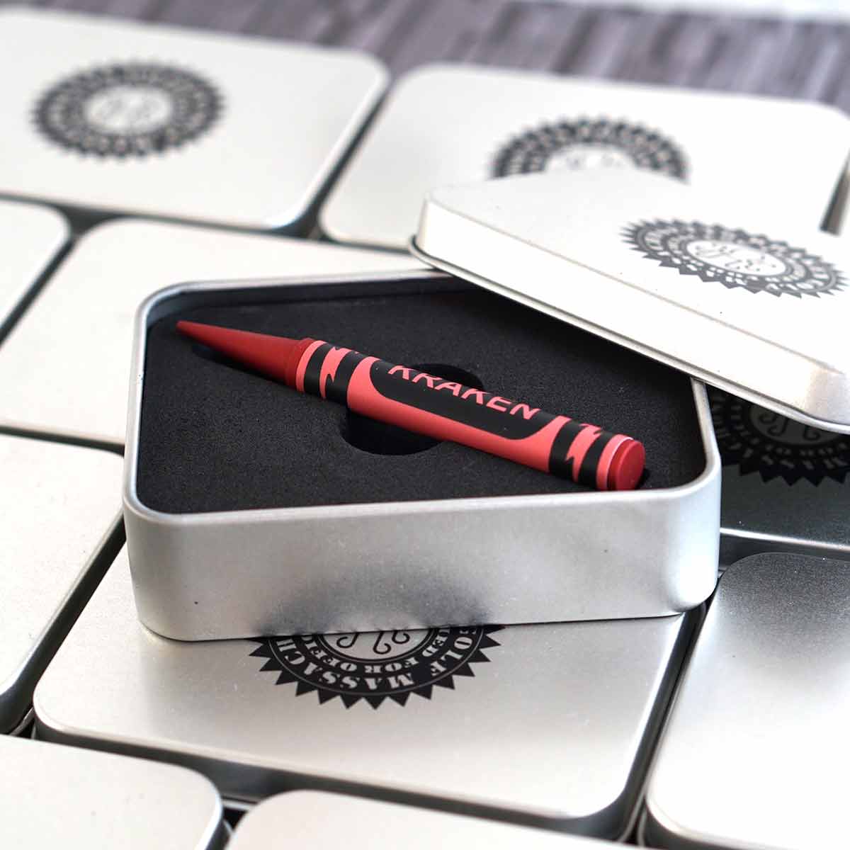 Red Birdie Crayon Divot Tool