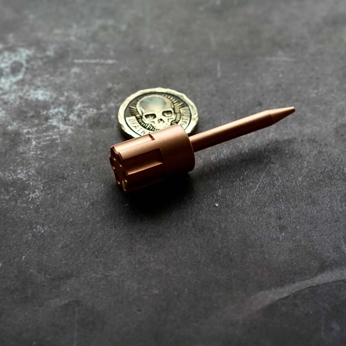 Revolver Single Prong Divot Tool - Copper Signature