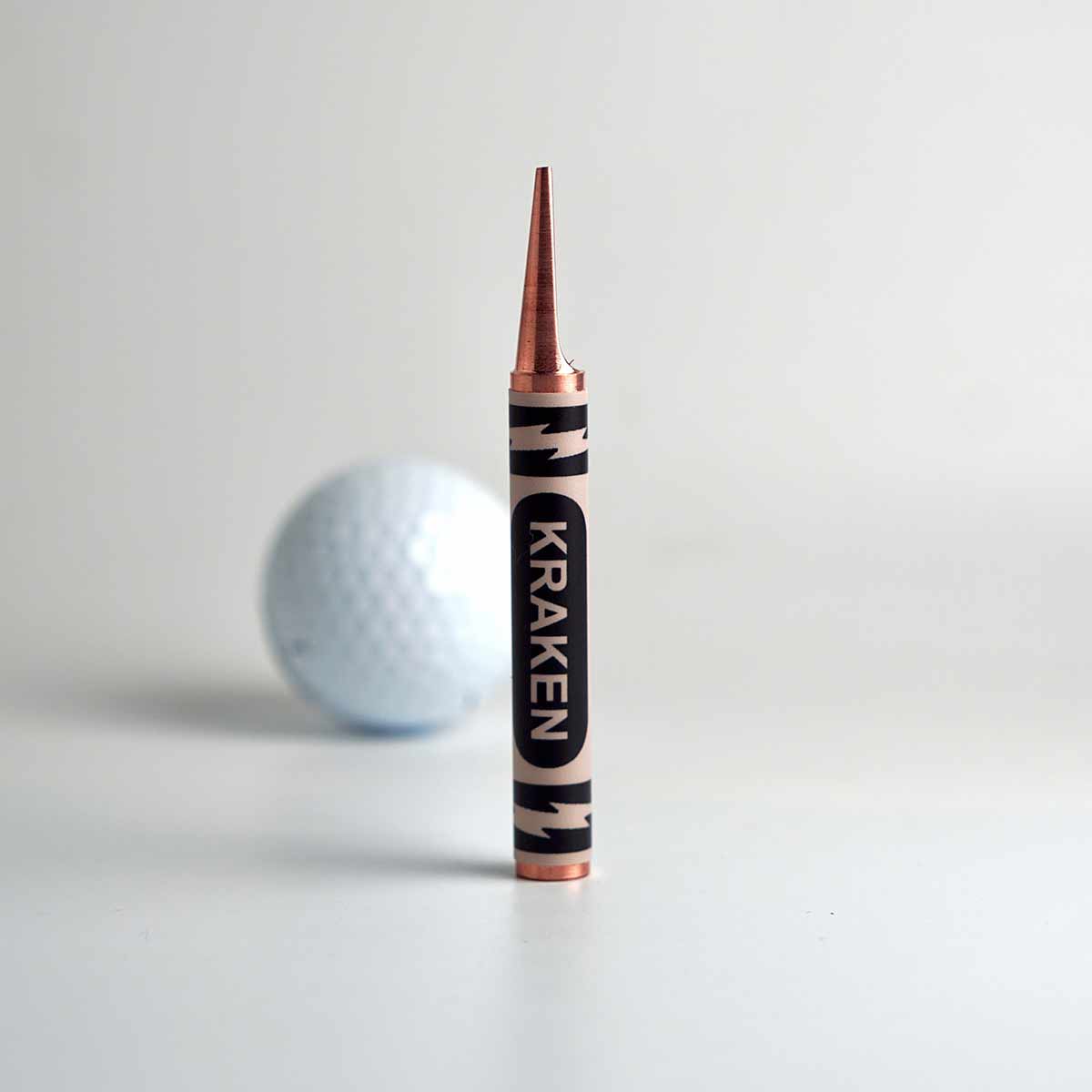 Copper Crayon Golf Divot Tool