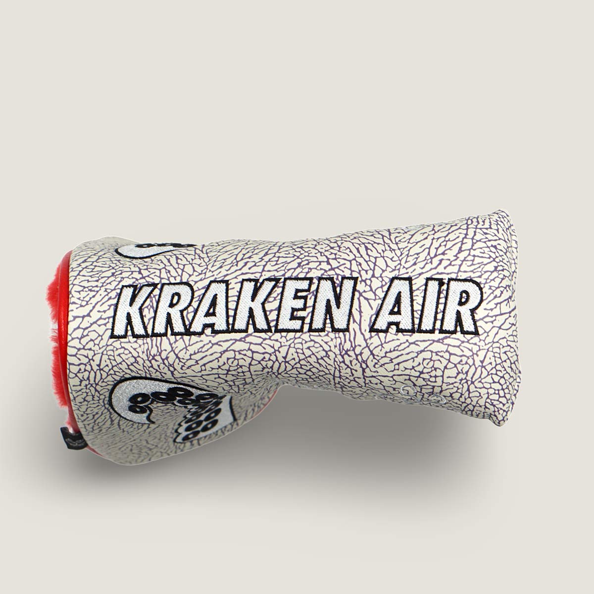 Kraken Air Golf Putter Headcover - Chicago Red