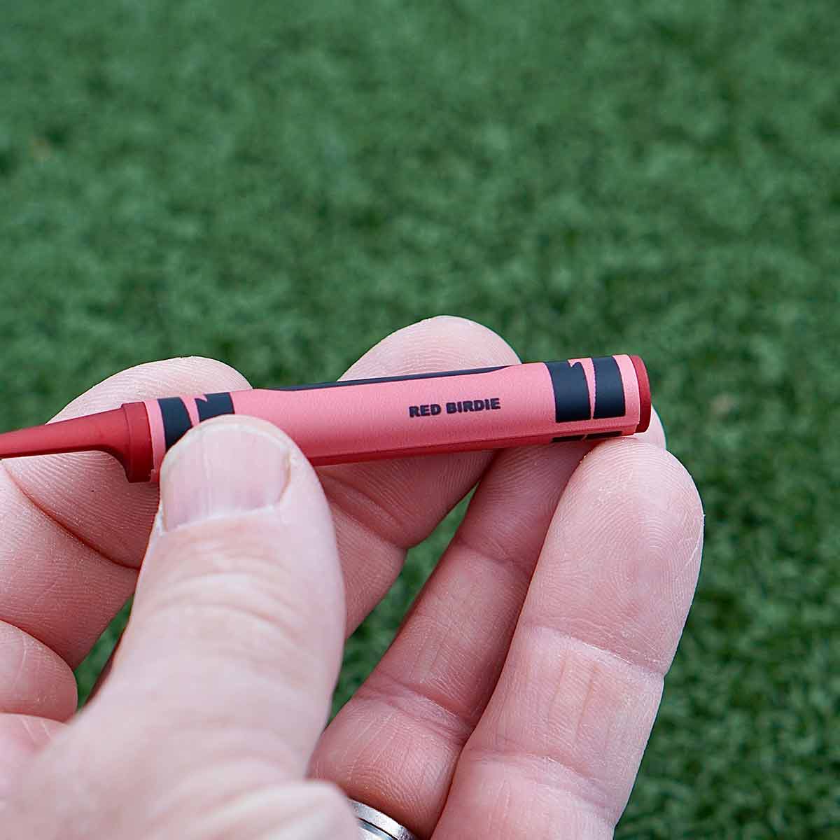 Red Birdie Crayon Divot Tool