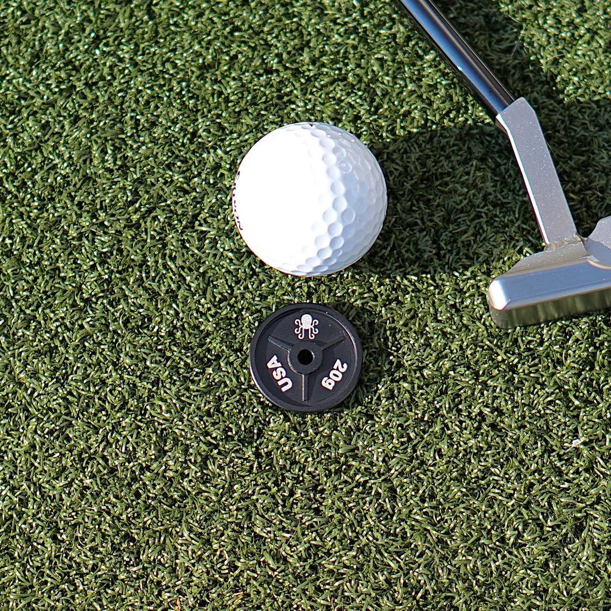 Weight Plate Ball Marker