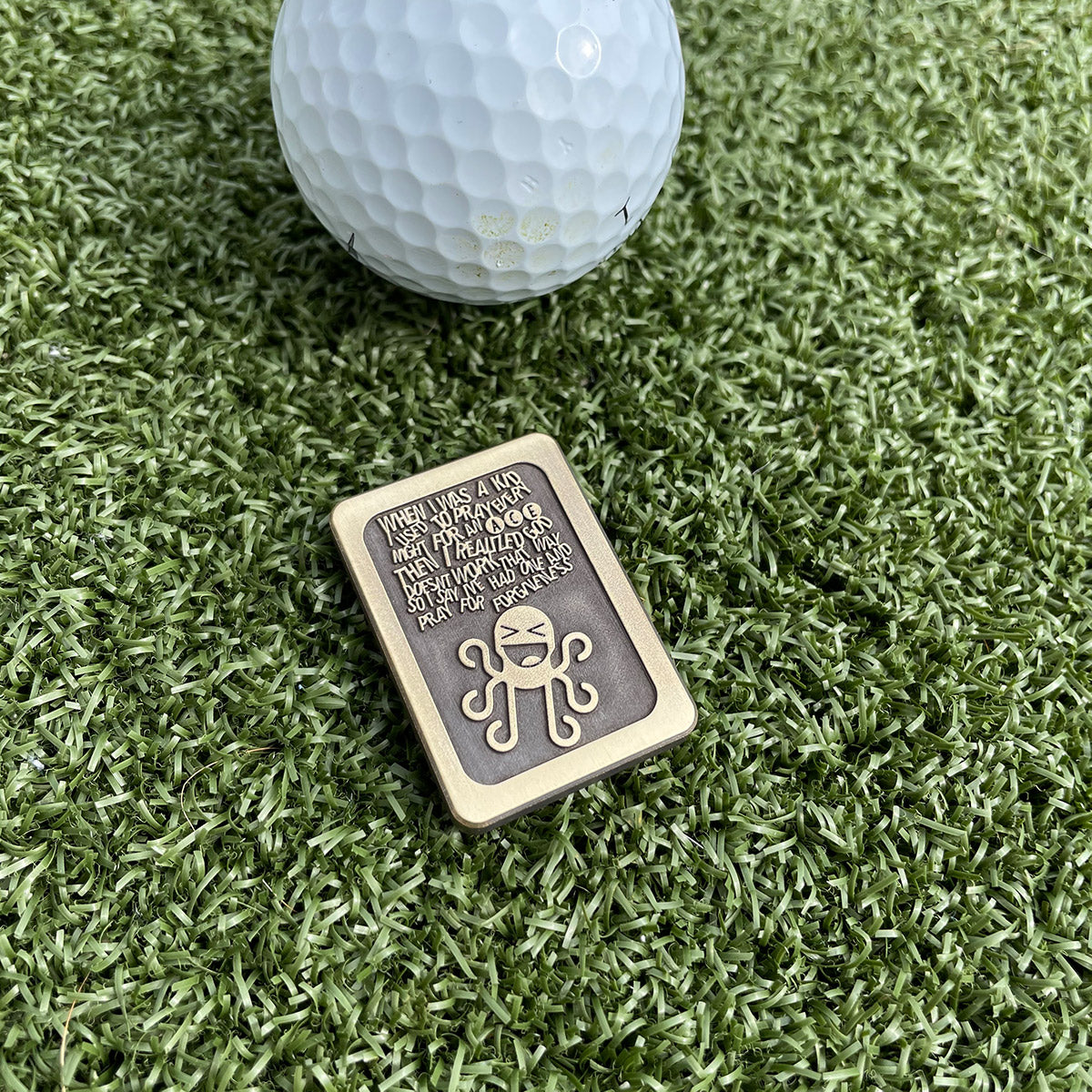 Ace of Clubs Ball Marker