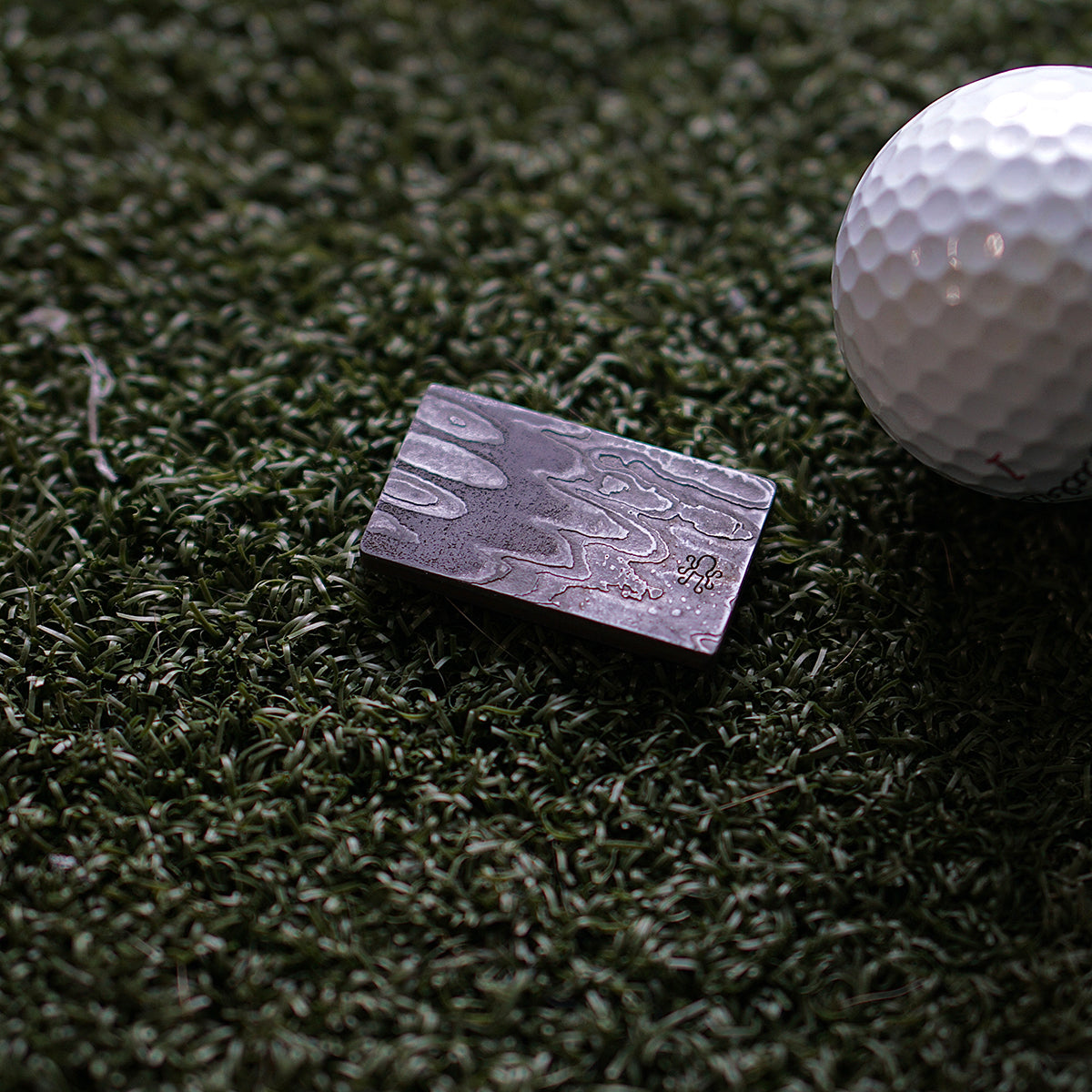 Kraken Cassette Tape - Ball Marker - Damascus