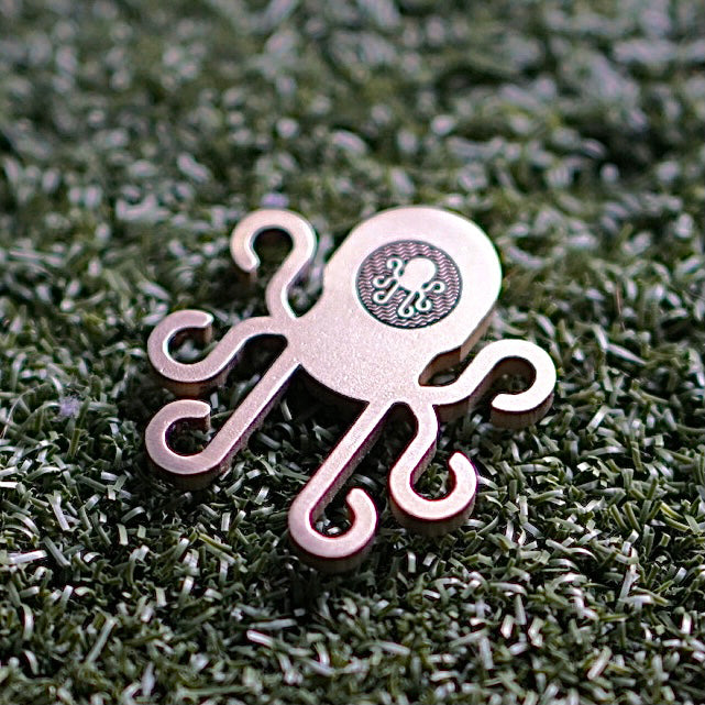 Kraken Ball Marker - Cyborg Brass