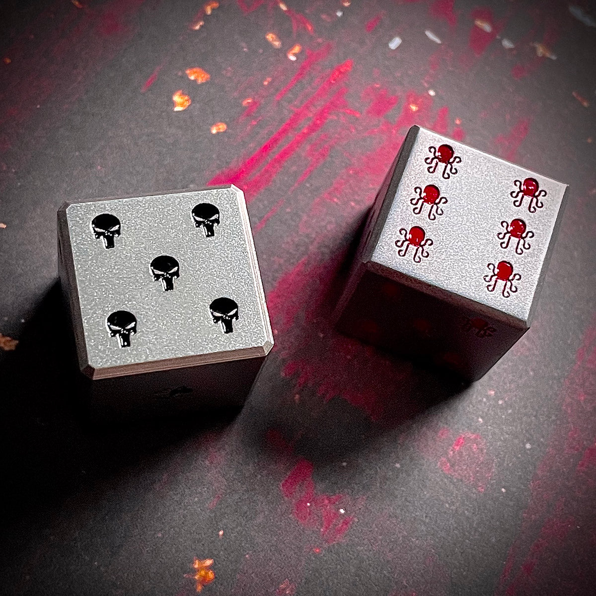 Kraken Dice Markers - Stainless Steel